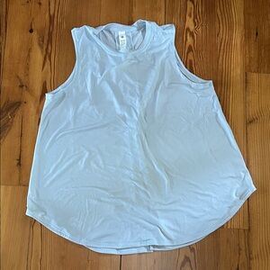 Lululemon lightweight split-back training Tank Top light blue